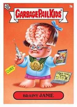 2020 Topps On-Demand Garbage Pail Kids Bizarre Holidays - December #7a Brainy Janie Front