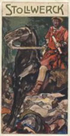 1908 Stollwerck Album 10 Gruppe 415 Romerhelden und ihre grossen Gegner II (Roman Heroes and Their Greatest Opponents)  #II Sulla Front