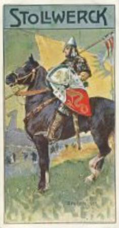 1908 Stollwerck Album 10 Gruppe 421 Fremde Helden (Foreign Heroes)  #IV Wilhelm von der Normandie Front