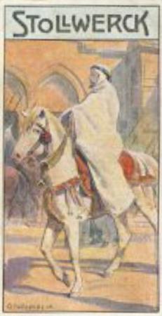 1908 Stollwerck Album 10 Gruppe 422 Aus der Zeit der Kreuzzuge (From the Time of the Crusades)  #I Saladin Front