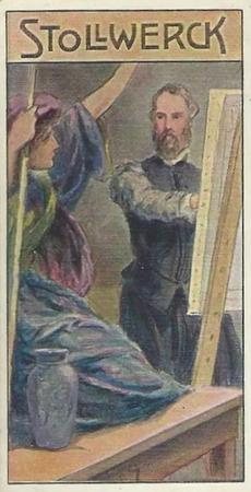 1908 Stollwerck Album 10 Gruppe 428 Nachblute der italienischen Malerei (Second Bloom of Italian Painters)  #V Tintoretto Front