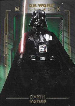 2020 Topps Star Wars Masterwork - Green #51 Darth Vader Front