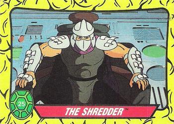 1989 Regina Teenage Mutant Ninja Turtles #25 The Shredder Front