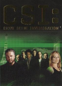 2006 Strictly Ink CSI Series 3 - Promos #B1 Cast Front