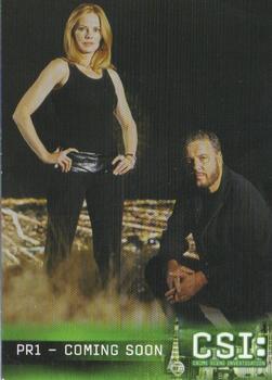 2006 Strictly Ink CSI Series 3 - Promos #PR1 Willows and Grissom Front
