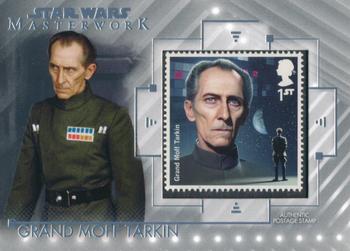 2020 Topps Star Wars Masterwork - Stamps #SC-MM Grand Moff Tarkin / Grand Moff Tarkin Front