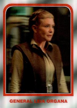 2020 Topps On Demand Set 27: Star Wars 3D #3D-55 General Leia Organa Front