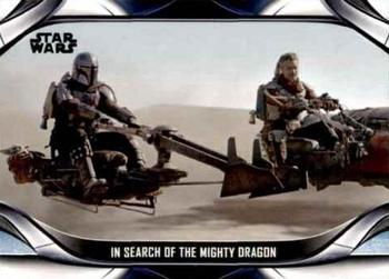 2021 Topps Star Wars: The Mandalorian Season 2 #6 In Search of the Mighty Dragon Front