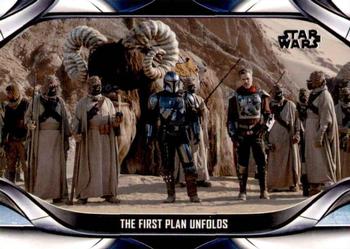 2021 Topps Star Wars: The Mandalorian Season 2 #10 The First Plan Unfolds Front