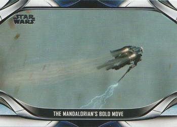 2021 Topps Star Wars: The Mandalorian Season 2 #12 The Mandalorian's Bold Move Front