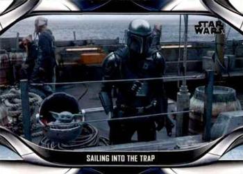 2021 Topps Star Wars: The Mandalorian Season 2 #28 Sailing into the Trap Front