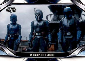 2021 Topps Star Wars: The Mandalorian Season 2 #29 An Unexpected Rescue Front