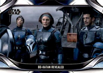 2021 Topps Star Wars: The Mandalorian Season 2 #30 Bo-Katan Revealed Front