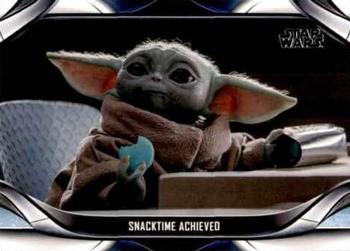2021 Topps Star Wars The Mandalorian Season 2 #41 Snacktime Achieved Front