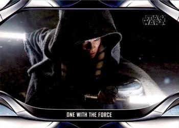 2021 Topps Star Wars: The Mandalorian Season 2 #52 One with the Force Front