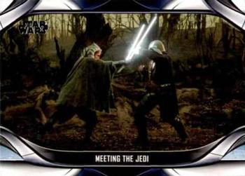 2021 Topps Star Wars: The Mandalorian Season 2 #55 Meeting the Jedi Front