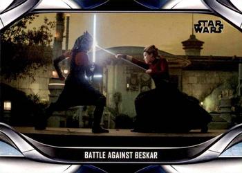 2021 Topps Star Wars: The Mandalorian Season 2 #60 Battle Against Beskar Front