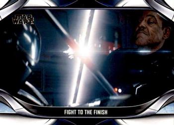 2021 Topps Star Wars: The Mandalorian Season 2 #90 Fight to the Finish Front