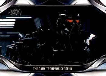 2021 Topps Star Wars: The Mandalorian Season 2 #94 The Dark Troopers close in Front