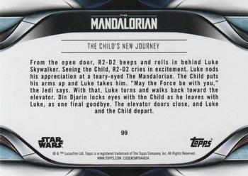 2021 Topps Star Wars: The Mandalorian Season 2 #99 The Child's New Journey Back