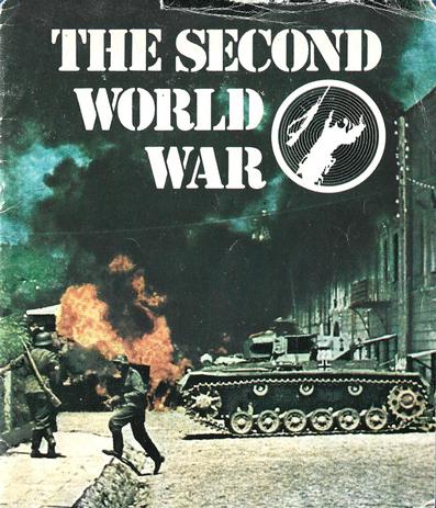 1977 Edito-Service World War II #13 973 94 The Second World War Booklet Front