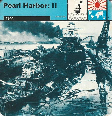 1977 Edito-Service World War II - Deck 02 #13-036-02-01 Pearl Harbor: II Front