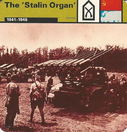 1977 Edito-Service World War II - Deck 02 #13-036-02-19 The 'Stalin Organ' Front