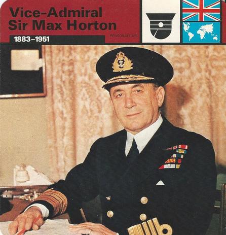 1977 Edito-Service World War II - Deck 02 #13-036-02-23 Vice-Admiral Sir Max Horton Front