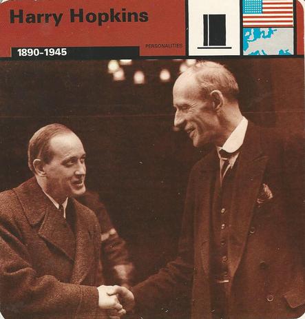 1977 Edito-Service World War II - Deck 03 #13-036-03-07 Harry Hopkins Front