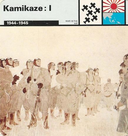 1977 Edito-Service World War II - Deck 04 #13-036-04-05 Kamikaze: I Front