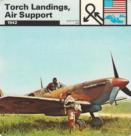 1977 Edito-Service World War II - Deck 06 #13-036-06-05 Torch Landings, Air Support Front