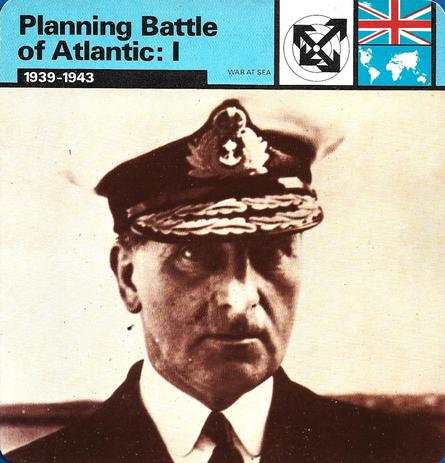 1977 Edito-Service World War II - Deck 88 #13-036-88-07 Planning Battle of Atlantic: I Front