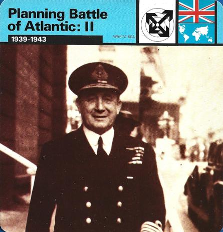1977 Edito-Service World War II - Deck 88 #13-036-88-08 Planning Battle of Atlantic: II Front
