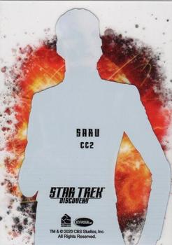 2020 Rittenhouse Star Trek Discovery Season Two - Character Acetate #CC2 Saru Back