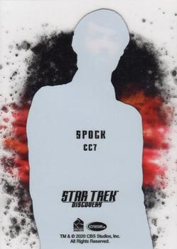 2020 Rittenhouse Star Trek Discovery Season Two - Character Acetate #CC7 Spock Back