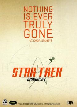2020 Rittenhouse Star Trek: Discovery Season Two - Character Quotes #CQ5 Stamets Back
