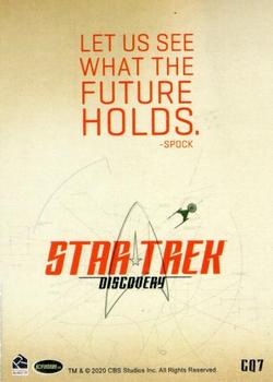 2020 Rittenhouse Star Trek: Discovery Season Two - Character Quotes #CQ7 Spock Back