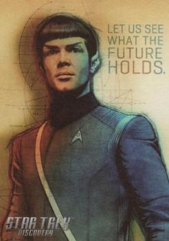 2020 Rittenhouse Star Trek: Discovery Season Two - Character Quotes #CQ7 Spock Front