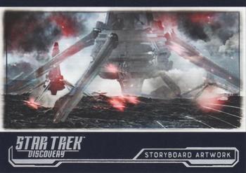 2020 Rittenhouse Star Trek: Discovery Season Two - Storyboard Artwork #SB14 The War Without, the War Within Front