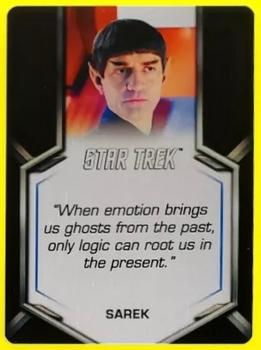 2020 Rittenhouse Star Trek: Discovery Season Two - Expressions of Heroism #49 Sarek Front