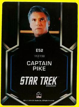 2020 Rittenhouse Star Trek: Discovery Season Two - Expressions of Heroism #52 Christopher Pike Back