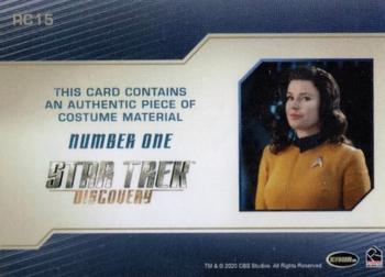 2020 Rittenhouse Star Trek Discovery Season Two - Relics #RC15 Number One Back