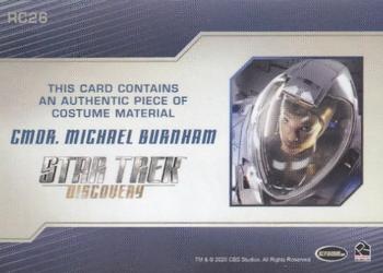 2020 Rittenhouse Star Trek Discovery Season Two - Relics #RC26 Commander Michael Burnham Back