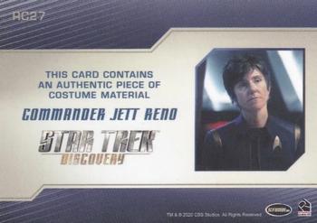 2020 Rittenhouse Star Trek Discovery Season Two - Relics #RC27 Commander Jett Reno Back