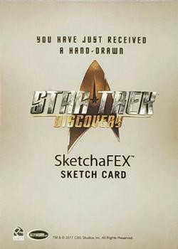 2020 Rittenhouse Star Trek: Discovery Season Two - Sketches #NNO Charles Hall Back