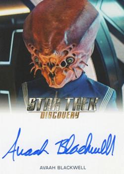 2020 Rittenhouse Star Trek Discovery Season Two - Autographs (Full Bleed Design) #NNO Avaah Blackwell Front