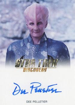 2020 Rittenhouse Star Trek: Discovery Season Two - Autographs (Full Bleed Design) #NNO Dee Pelletier Front