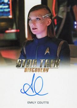 2020 Rittenhouse Star Trek Discovery Season Two - Autographs (Full Bleed Design) #NNO Emily Coutts Front