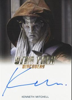 2020 Rittenhouse Star Trek: Discovery Season Two - Autographs (Full Bleed Design) #NNO Kenneth Mitchell Front