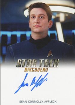 2020 Rittenhouse Star Trek Discovery Season Two - Autographs (Full Bleed Design) #NNO Sean Connolly Affleck Front